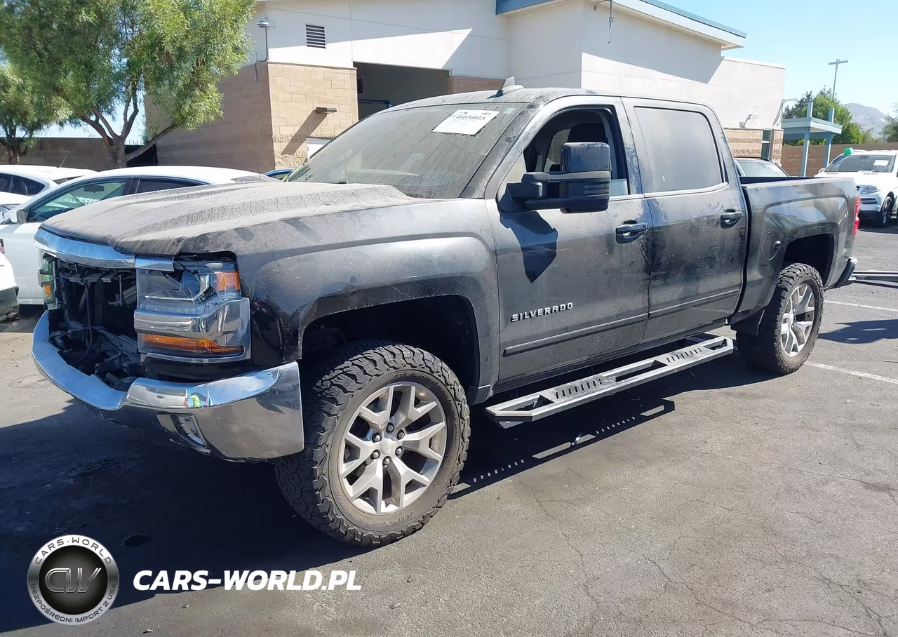 2018 Chevrolet Silverado 1500 1Lt VIN:3GCPCREC1JG614372 - 2