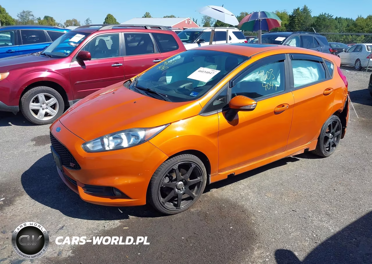 2017 Ford Fiesta St VIN:3FADP4GX6HM144724 - 2