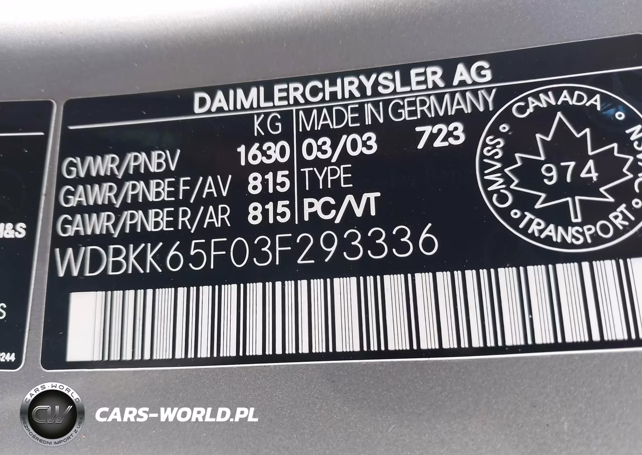 2003 Mercedes-Benz Slk 320 VIN:WDBKK65F03F293336 - 9