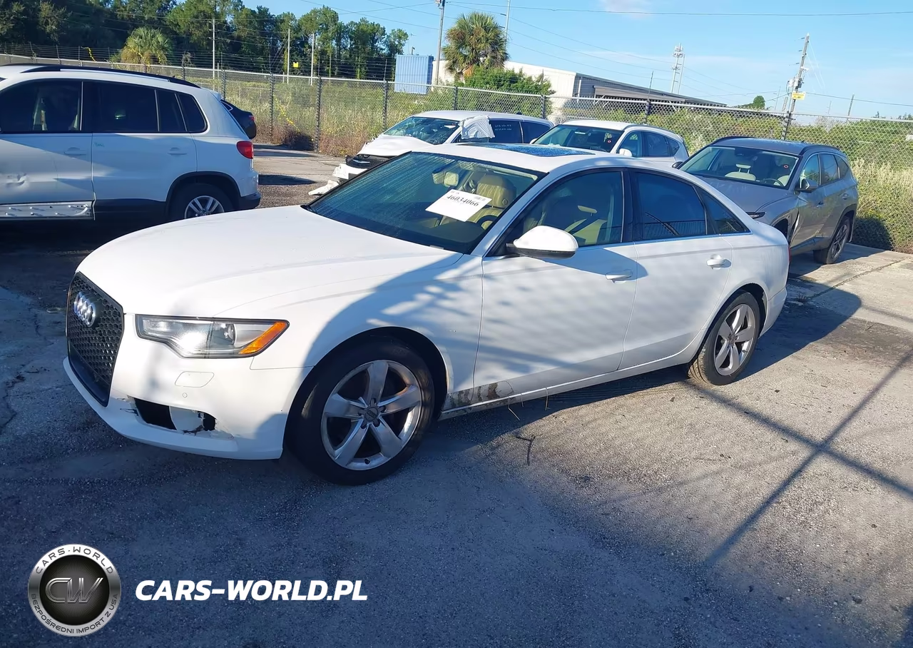 2012 Audi A6 2.0T Premium VIN:WAUDFAFC9CN127048 - 2
