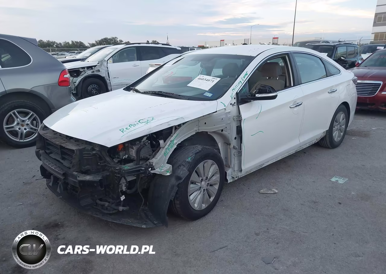 2016 Hyundai Sonata Hybrid Se VIN:KMHE24L19GA027922 - 2