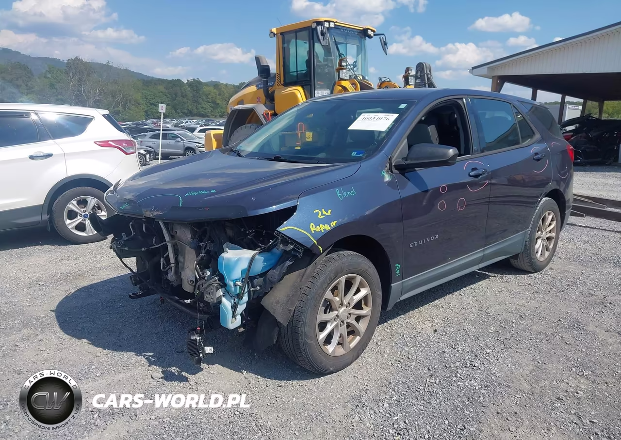 2018 Chevrolet Equinox Ls VIN:3GNAXREV7JL114985 - 2