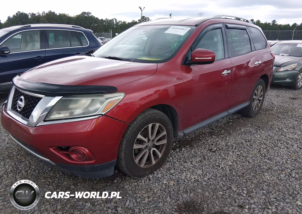 2014 Nissan Pathfinder Sv VIN:5N1AR2MN3EC657369 - 2