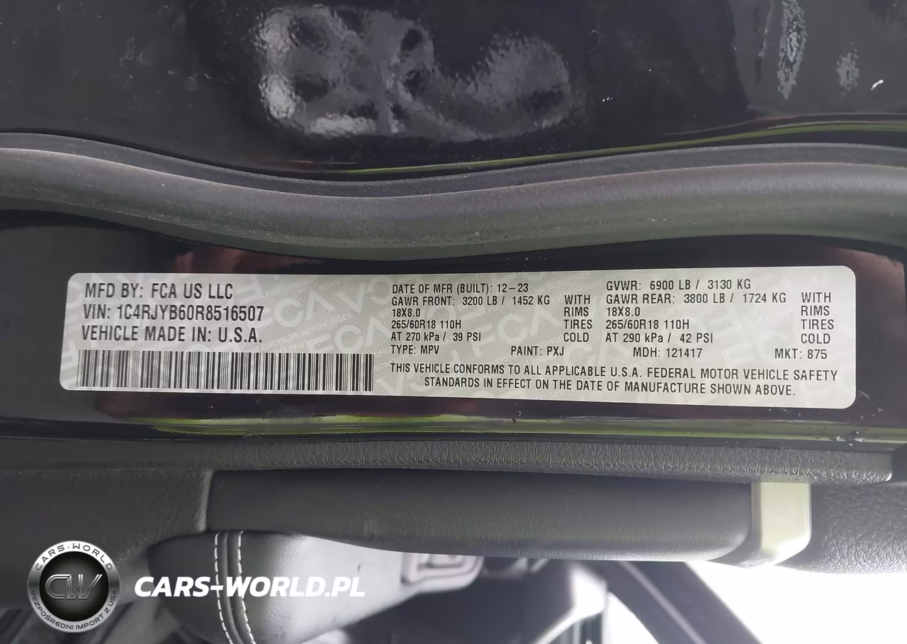 2024 Jeep Grand Cherokee 4Xe VIN:1C4RJYB60R8516507 - 9