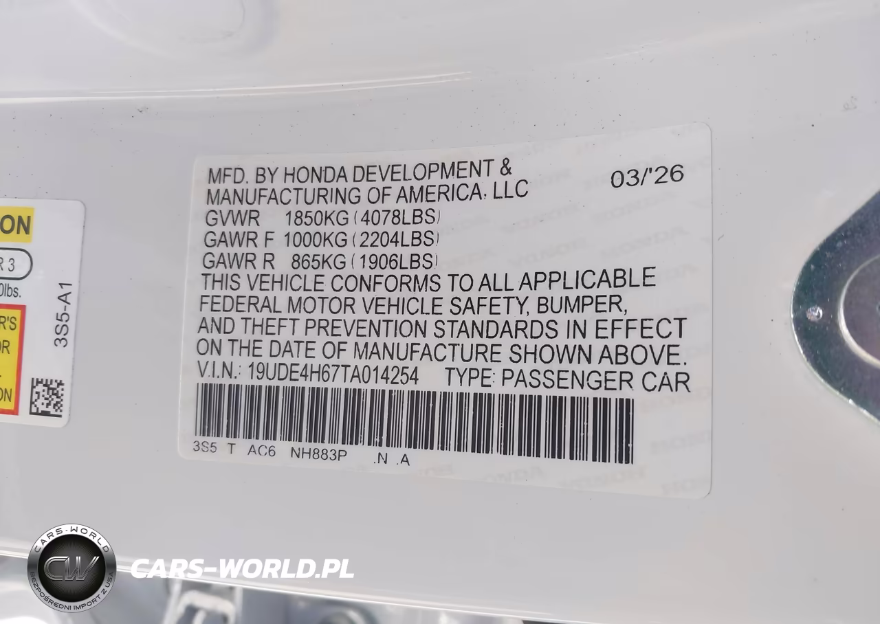2026 Acura Integra Fwd A-Spec With Technology VIN:19UDE4H67TA014254 - 9