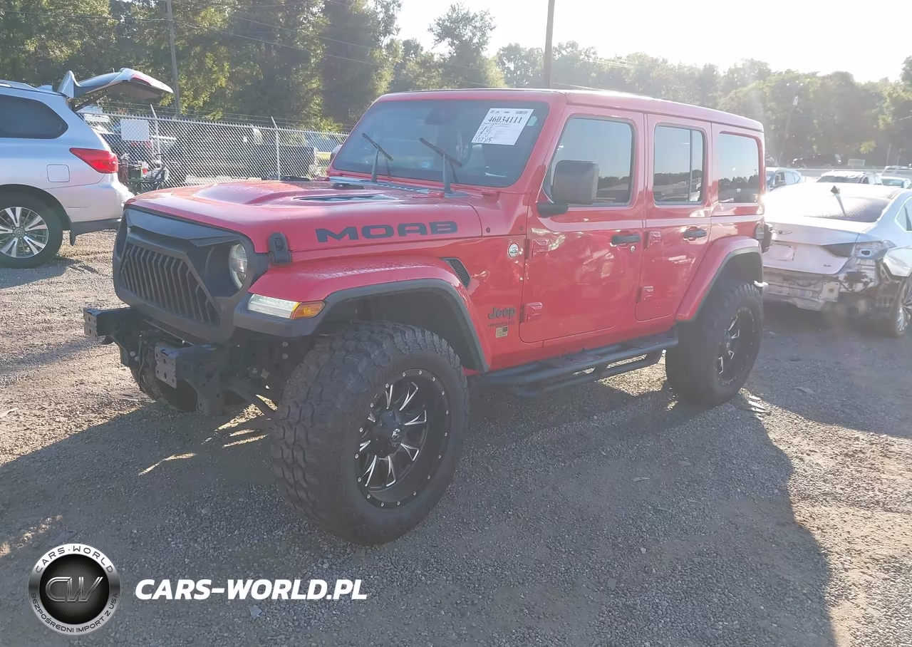 2019 Jeep Wrangler Unlimited Moab 4X4 VIN:1C4HJXEG0KW525686 - 2