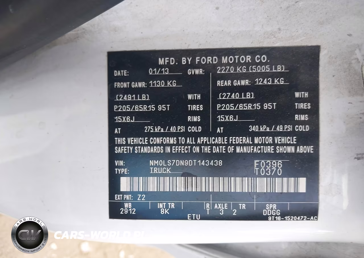 2013 Ford Transit Connect Xlt VIN:NM0LS7DN9DT143438 - 9