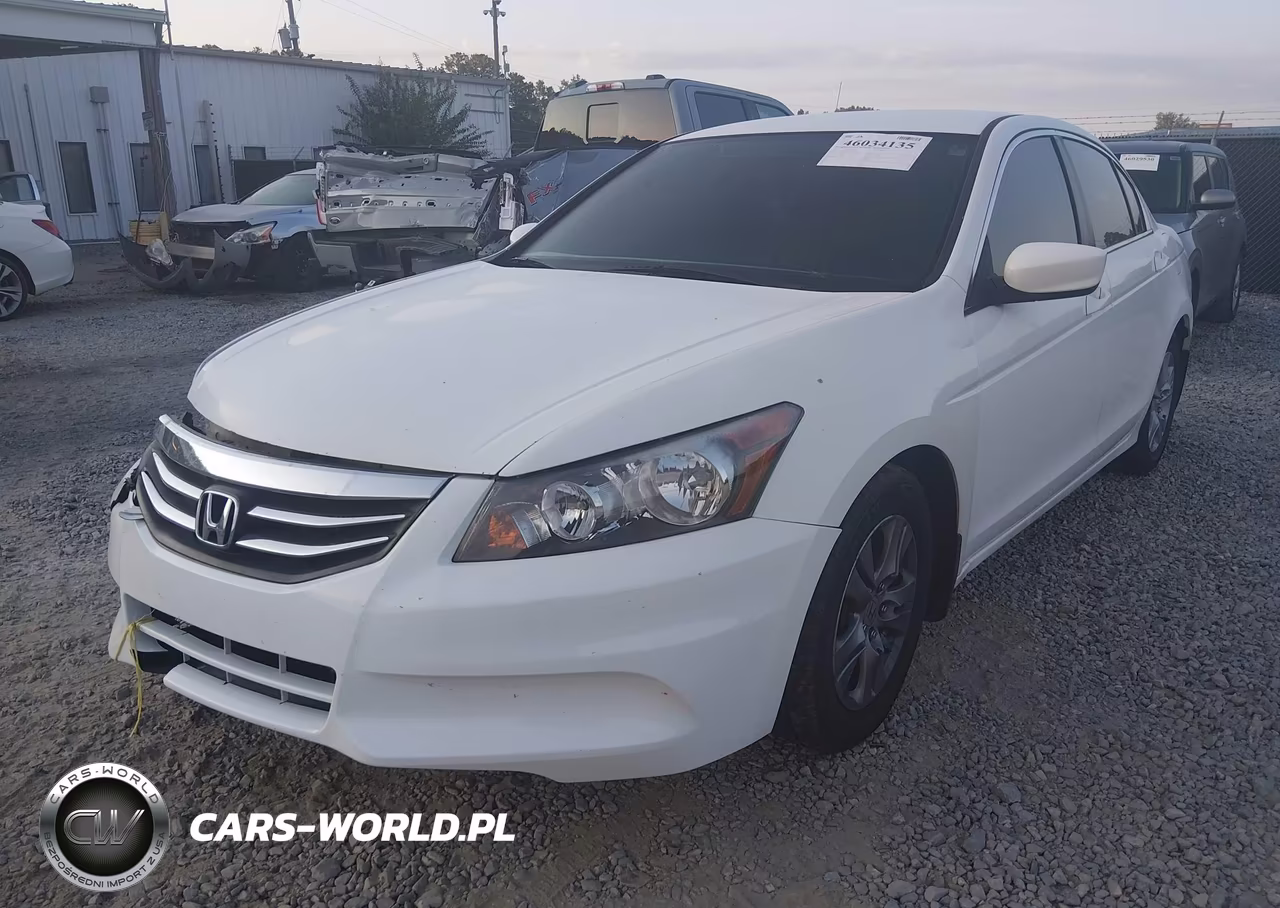 2012 Honda Accord 2.4 Lx-P VIN:1HGCP2F4XCA161891 - 2