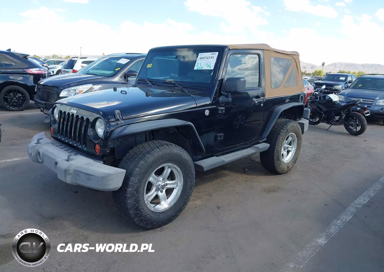 2010 Jeep Wrangler Sport VIN:1J4AA2D17AL212078 - 2