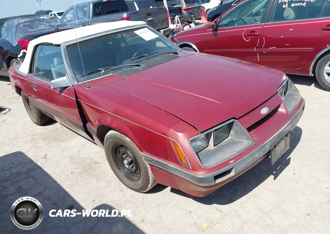 1986 Ford Mustang Lx-Gt