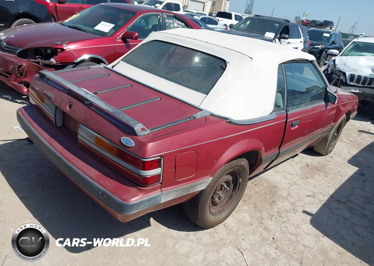 1986 Ford Mustang Lx-Gt VIN:1FABP273XGF321041 - 4