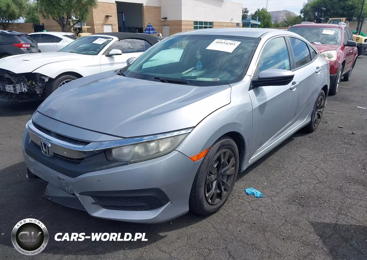 2016 Honda Civic Lx VIN:19XFC2F54GE000956 - 2