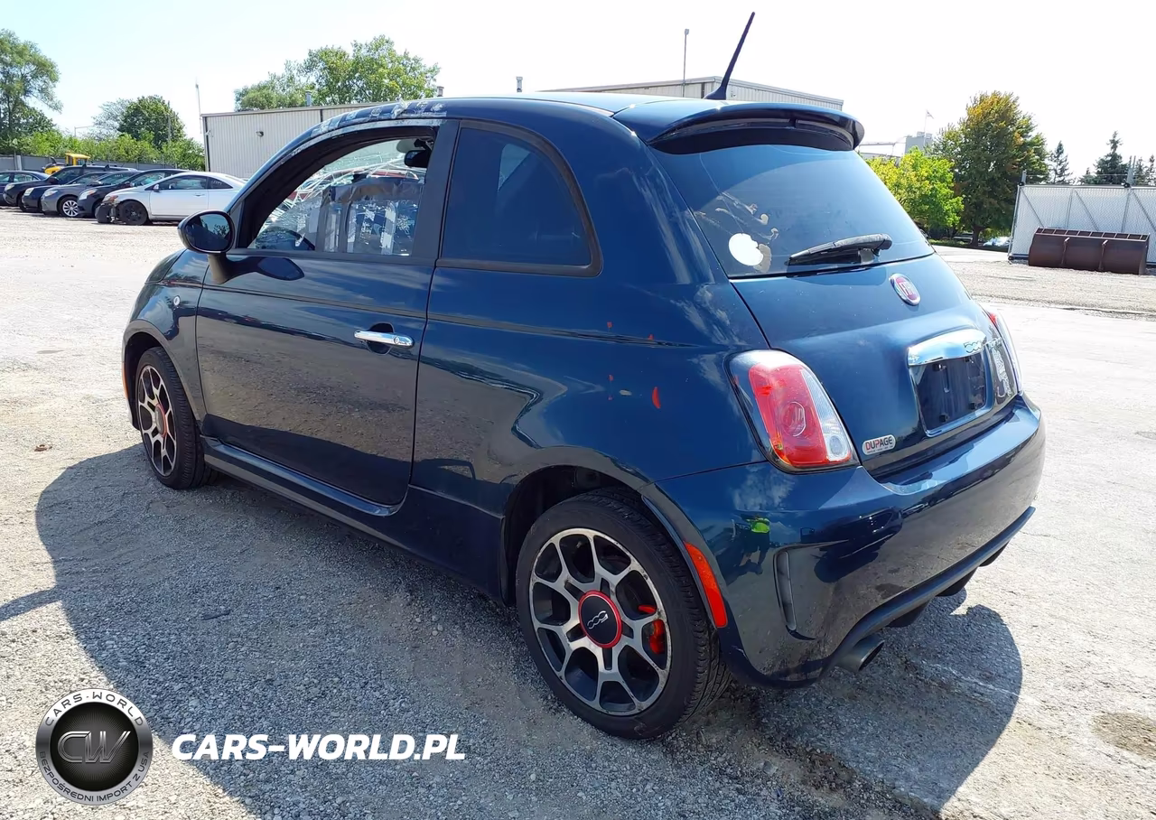 2015 Fiat 500 Turbo VIN:3C3CFFHH9FT667710 - 3