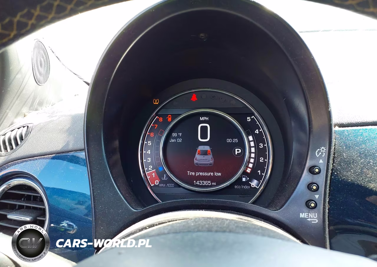 2015 Fiat 500 Turbo VIN:3C3CFFHH9FT667710 - 7