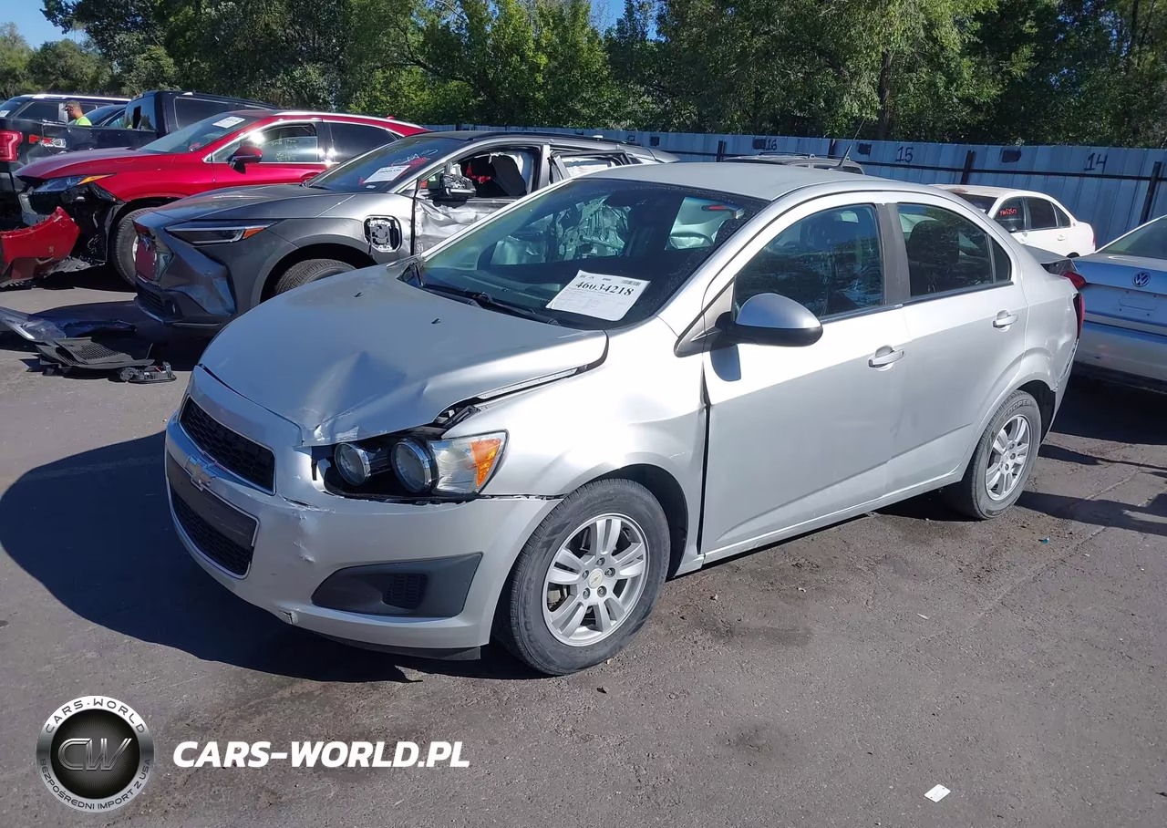 2012 Chevrolet Sonic 2Lt VIN:1G1JC5SH1C4114624 - 2