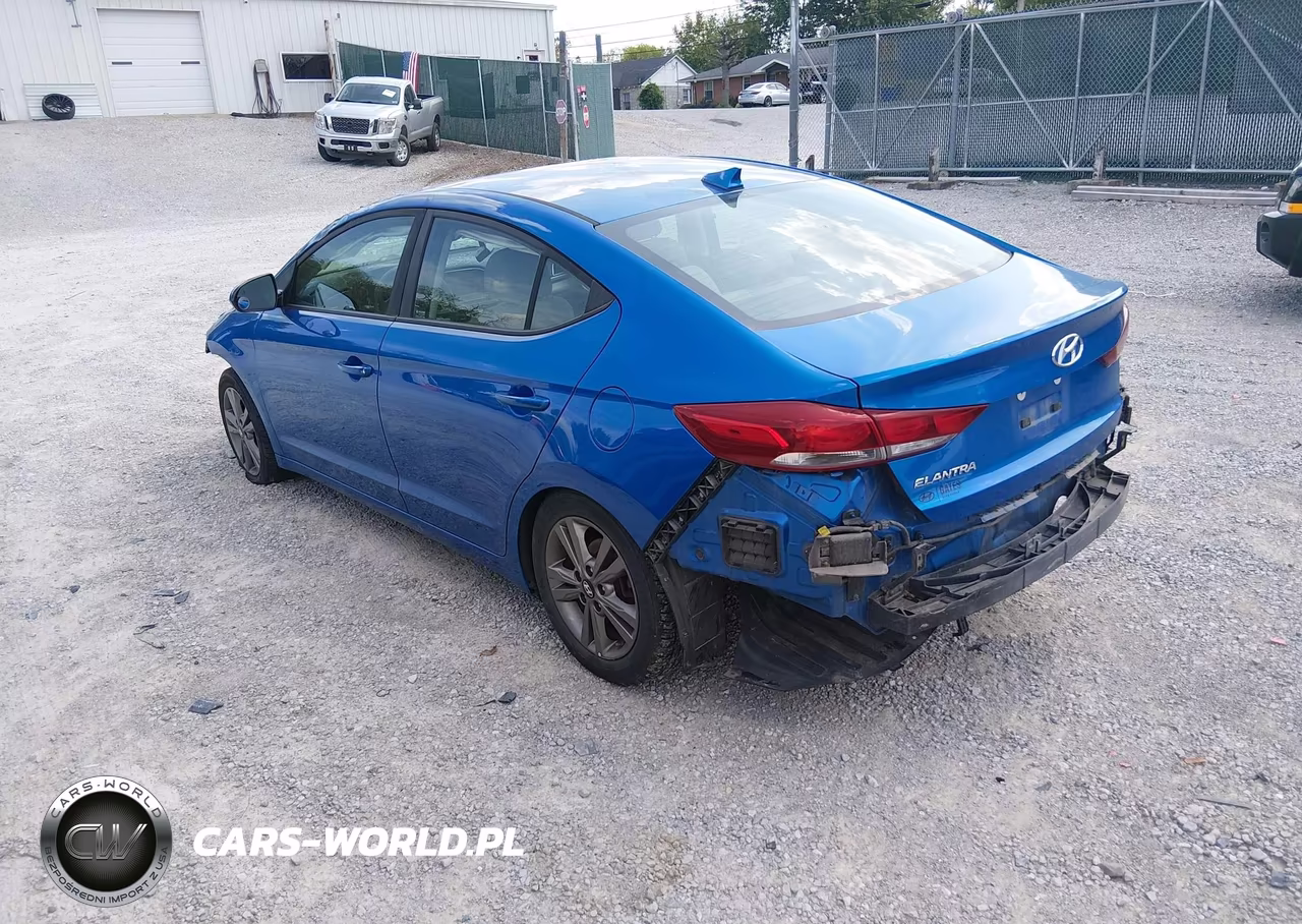 2018 Hyundai Elantra Sel VIN:5NPD84LF6JH393489 - 3
