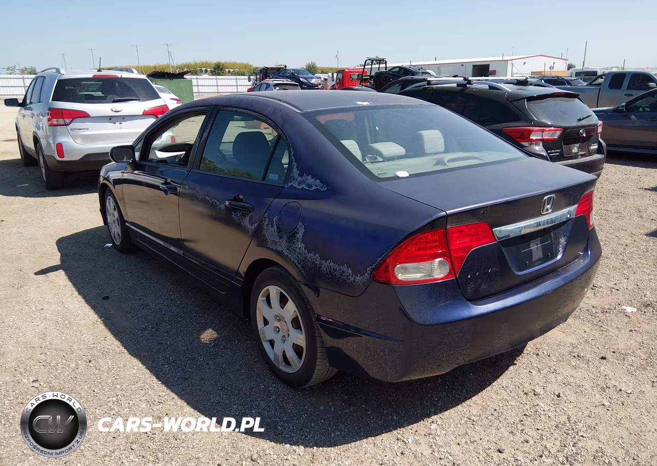 2009 Honda Civic Lx VIN:2HGFA16519H514112 - 3