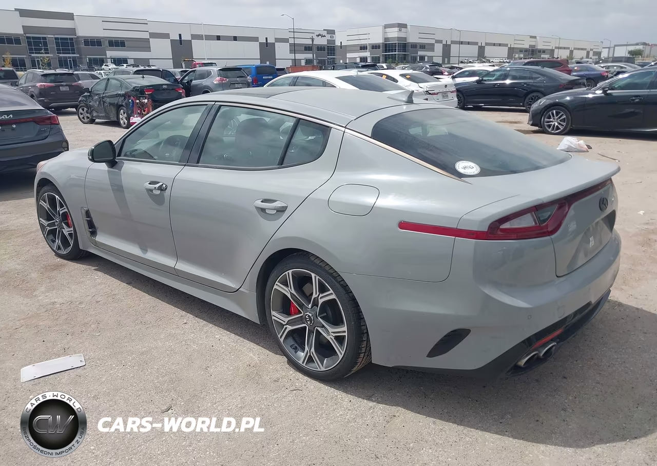 2018 Kia Stinger Gt2 VIN:KNAE55LC0J6013627 - 3