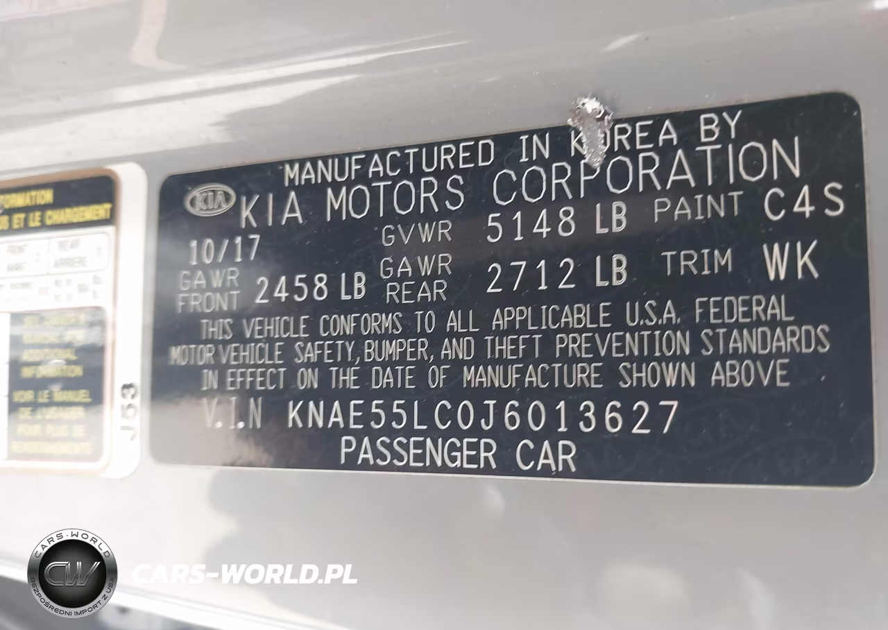 2018 Kia Stinger Gt2 VIN:KNAE55LC0J6013627 - 9