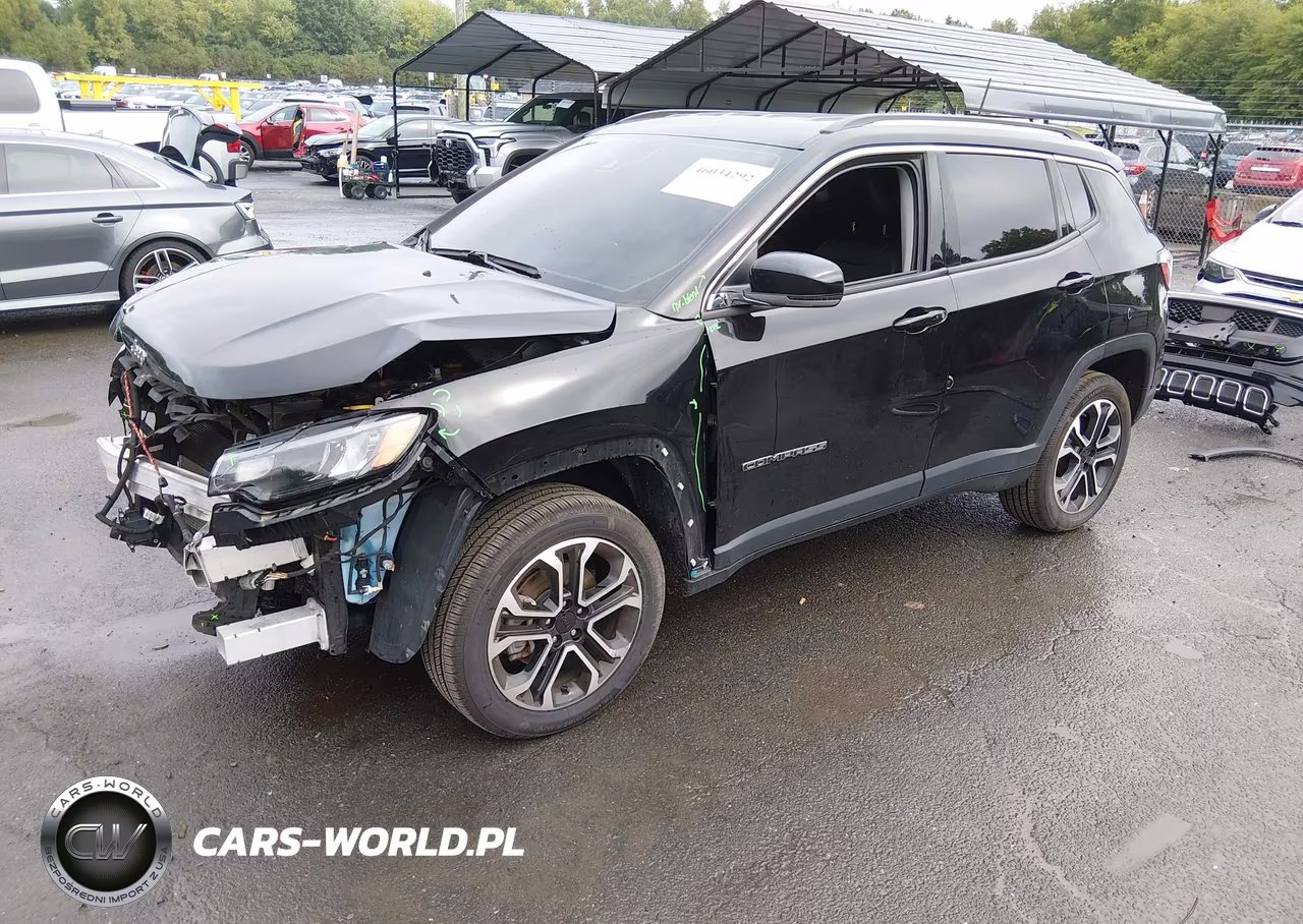 2022 Jeep Compass Limited 4X4 VIN:3C4NJDCB2NT107374 - 2