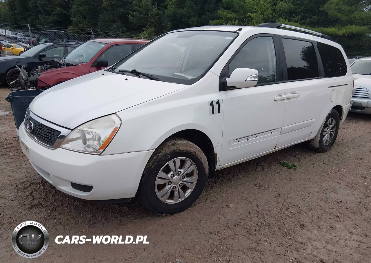 2012 Kia Sedona Lx VIN:KNDMG4C76C6481371 - 2