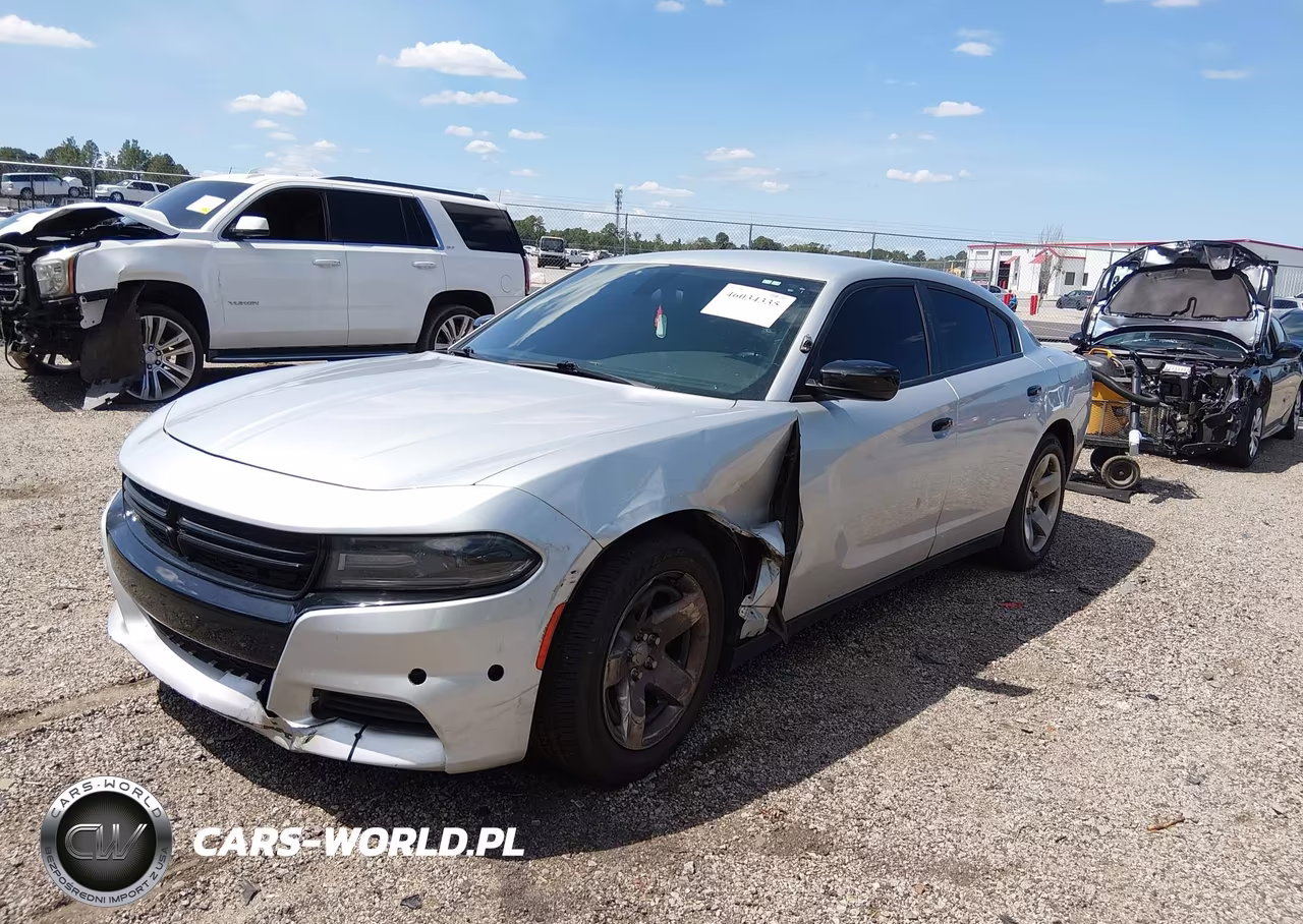 2019 Dodge Charger Police Rwd VIN:2C3CDXAT4KH627533 - 2