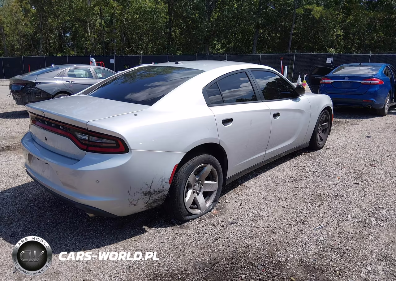 2019 Dodge Charger Police Rwd VIN:2C3CDXAT4KH627533 - 4