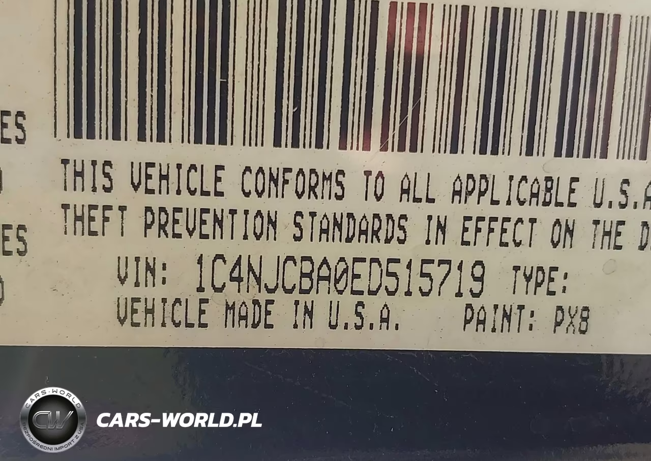 2014 Jeep Compass Sport VIN:1C4NJCBA0ED515719 - 9