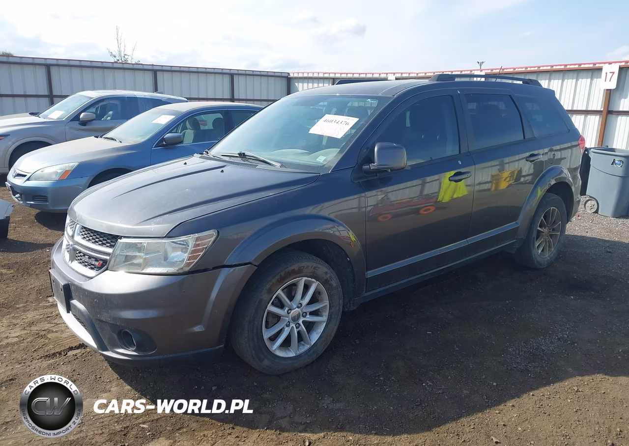2015 Dodge Journey Sxt VIN:3C4PDDBG2FT740763 - 2