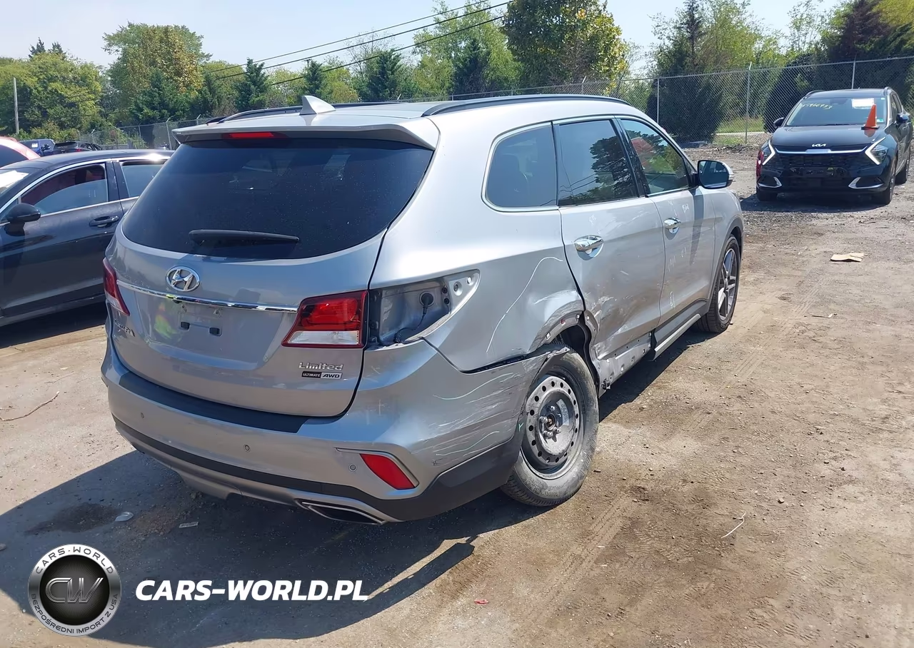 2017 Hyundai Santa Fe Limited Ultimate VIN:KM8SRDHFXHU241109 - 4