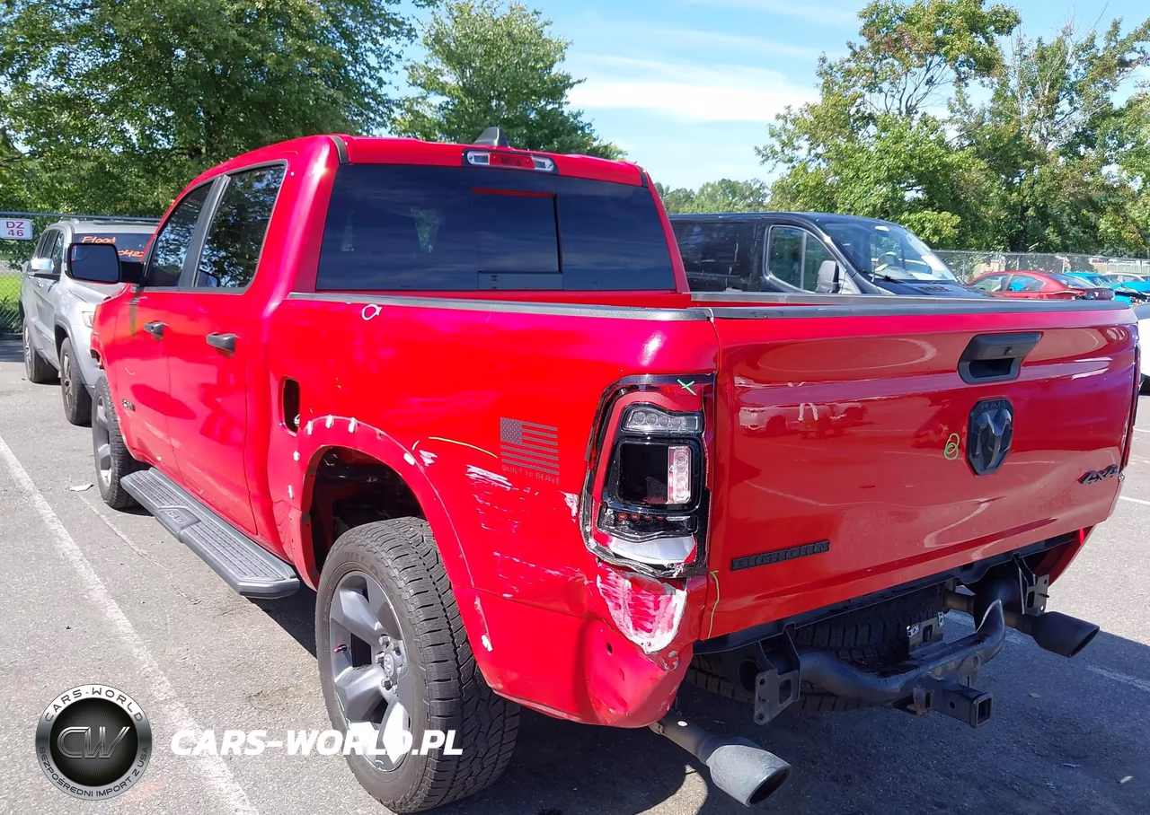 2021 Ram 1500 Big Horn 4X4 5'7 Box VIN:1C6SRFFT2MN697786 - 3