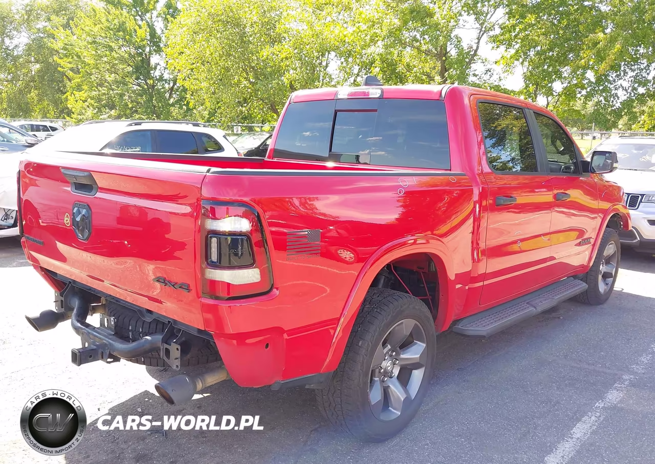 2021 Ram 1500 Big Horn 4X4 5'7 Box VIN:1C6SRFFT2MN697786 - 4
