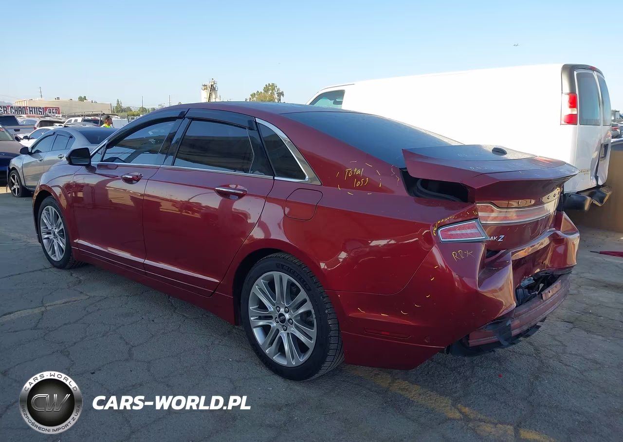 2014 Lincoln Mkz Hybrid VIN:3LN6L2LUXER827812 - 3