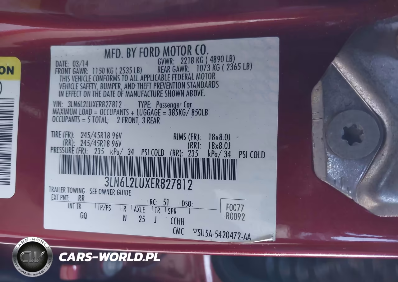 2014 Lincoln Mkz Hybrid VIN:3LN6L2LUXER827812 - 9