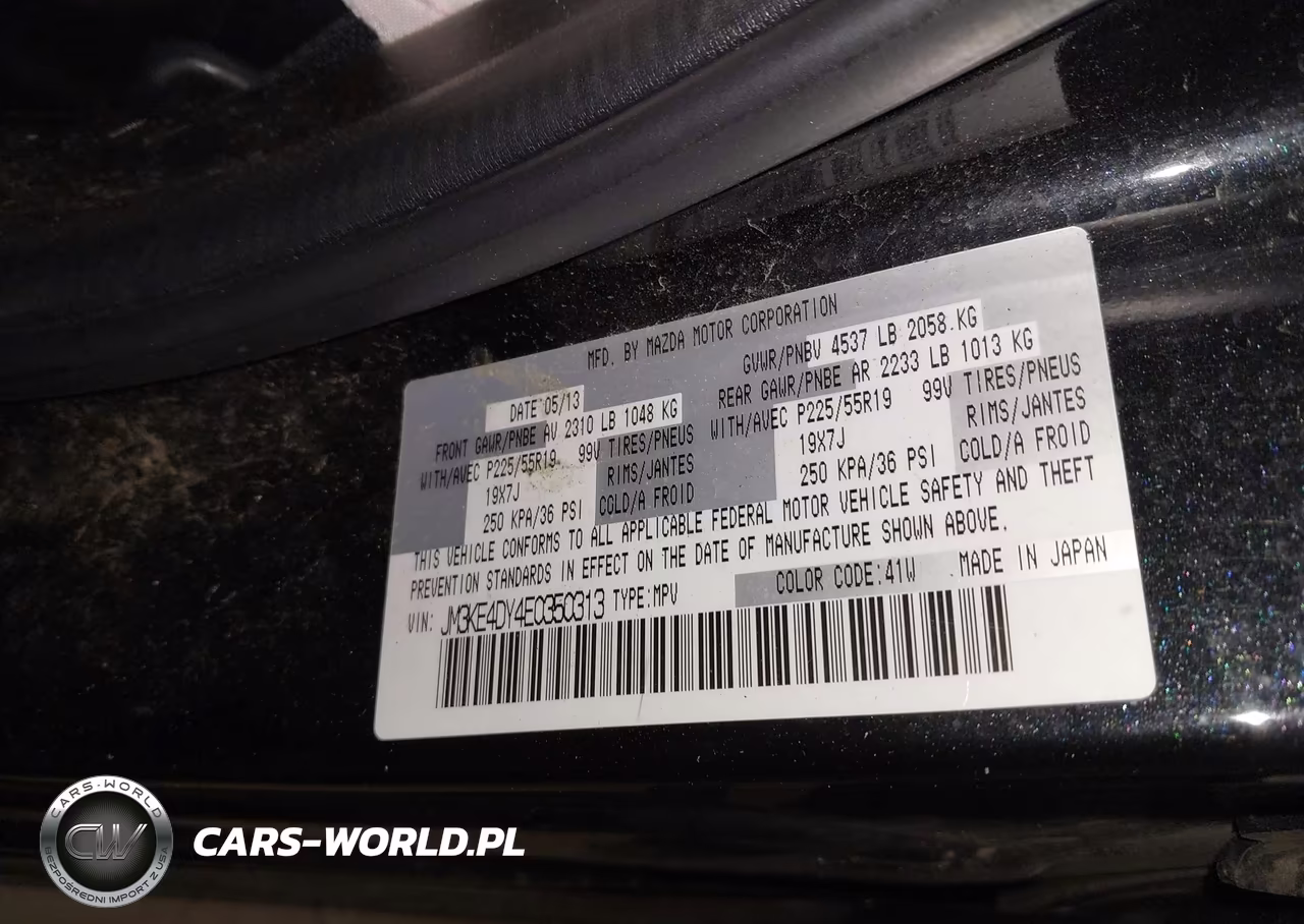 2014 Mazda Cx-5 Grand Touring VIN:JM3KE4DY4E0350313 - 9