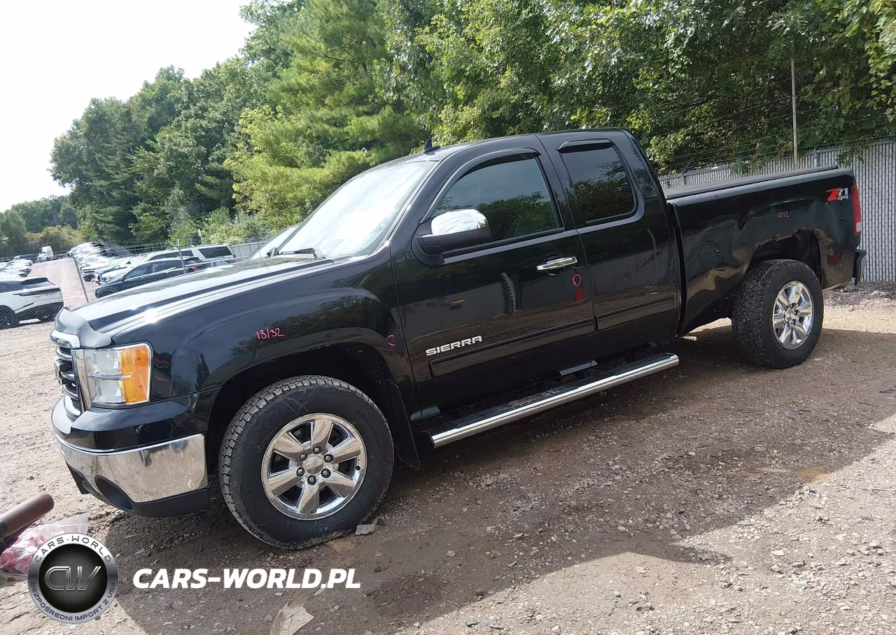 2013 GMC Sierra 1500 Sle VIN:1GTR2VE70DZ347771 - 2