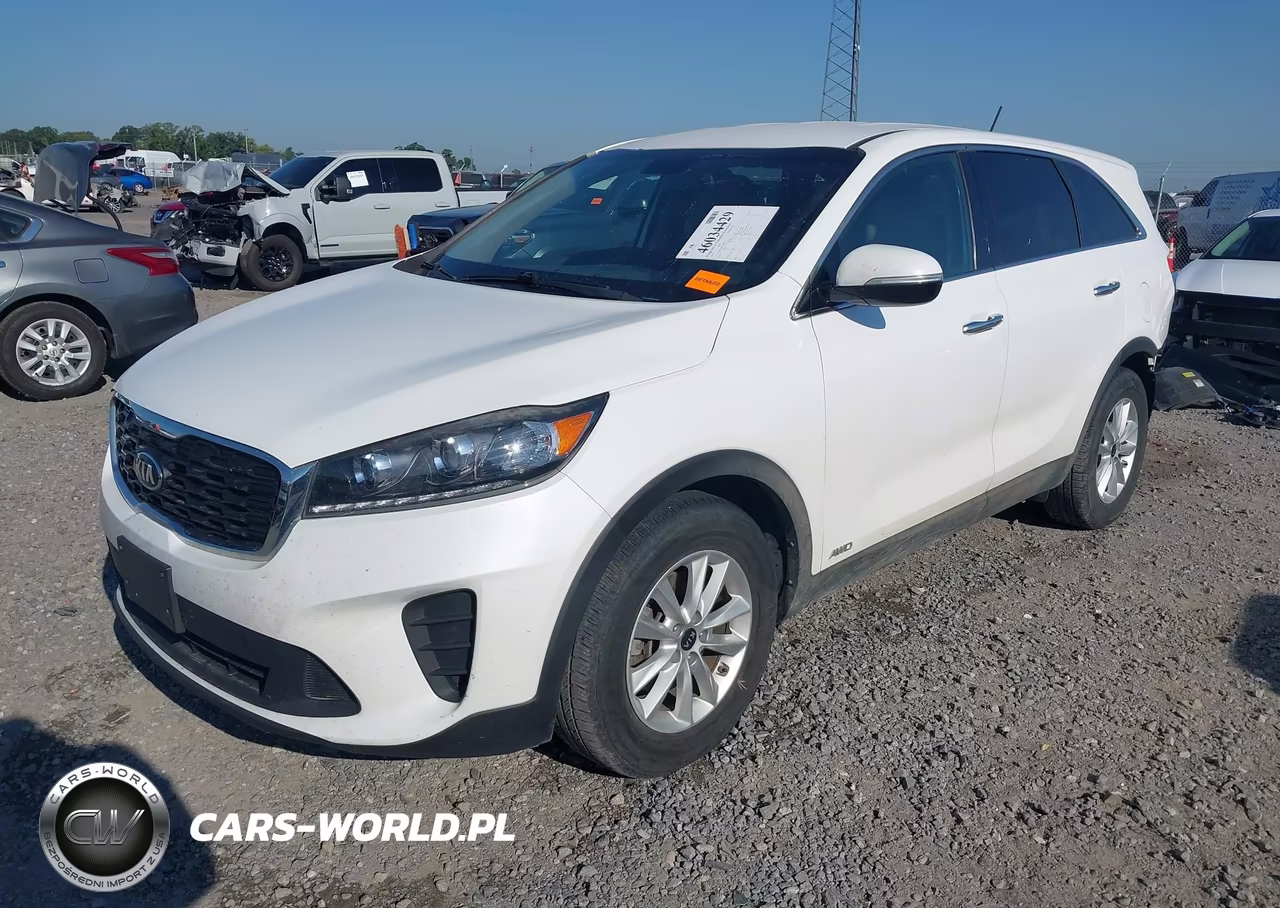 2019 Kia Sorento 3.3L Lx VIN:5XYPGDA57KG489523 - 2