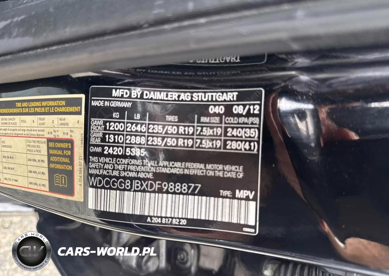 2013 Mercedes-Benz Glk 350 4Matic VIN:WDCGG8JBXDF988877 - 9