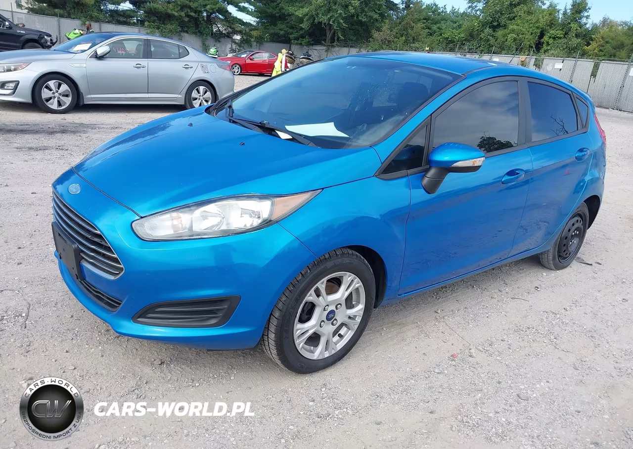 2014 Ford Fiesta Se VIN:3FADP4EJ7EM205220 - 2