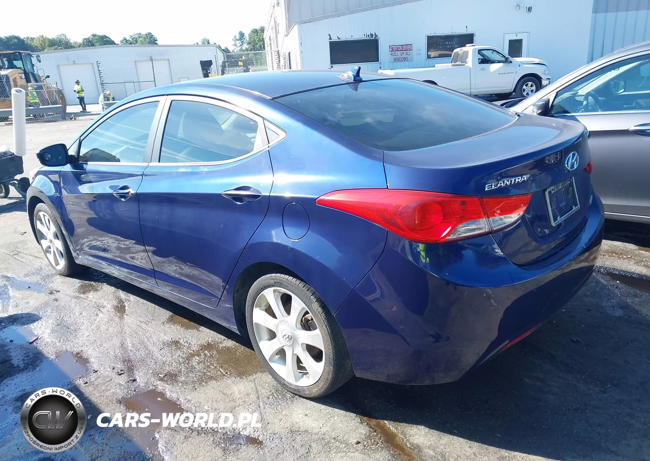 2012 Hyundai Elantra Limited VIN:5NPDH4AE1CH095980 - 3