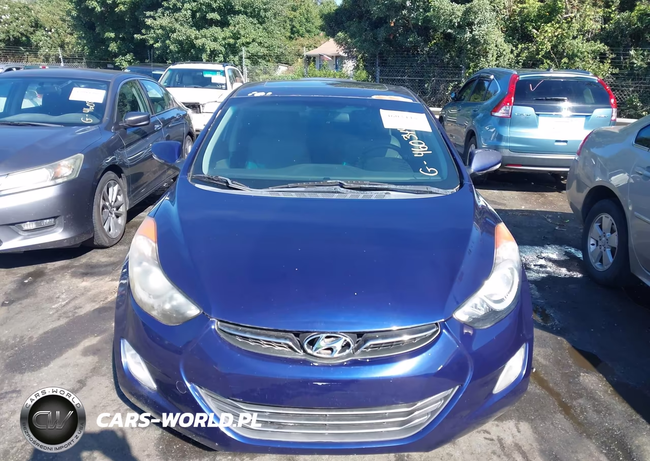 2012 Hyundai Elantra Limited VIN:5NPDH4AE1CH095980 - 6