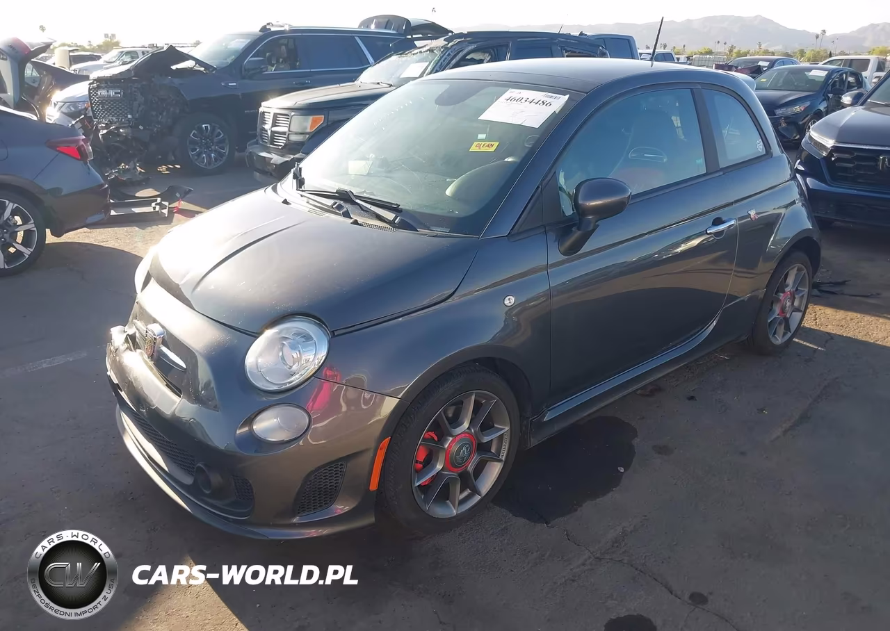 2015 Fiat 500 Abarth VIN:3C3CFFFH0FT512918 - 2
