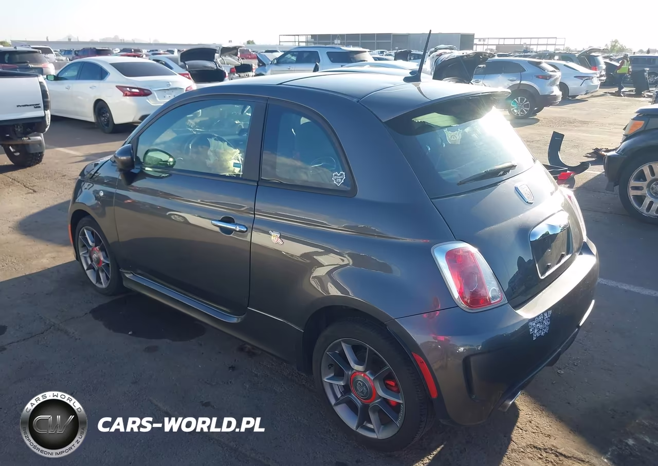 2015 Fiat 500 Abarth VIN:3C3CFFFH0FT512918 - 3