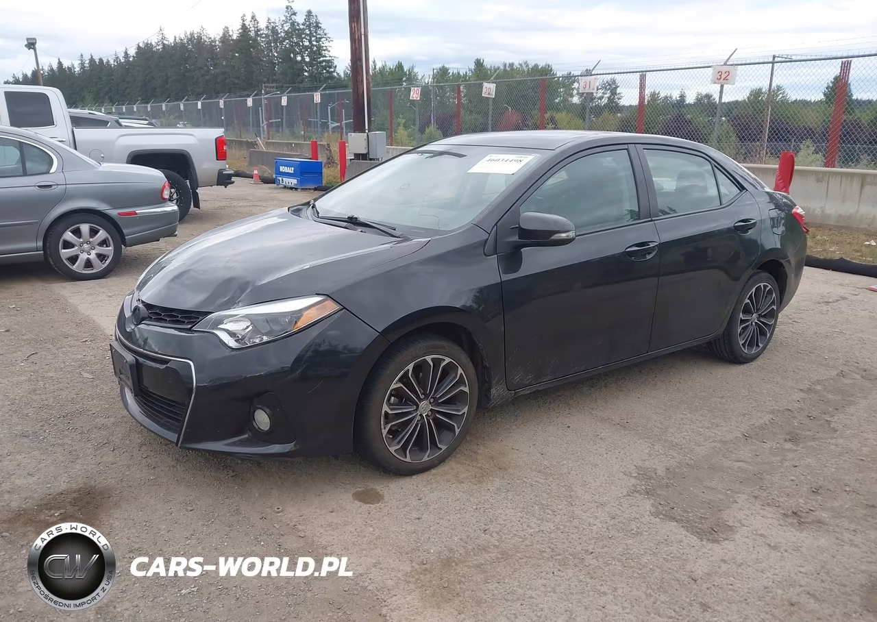 2015 Toyota Corolla S Plus VIN:2T1BURHE1FC438364 - 2