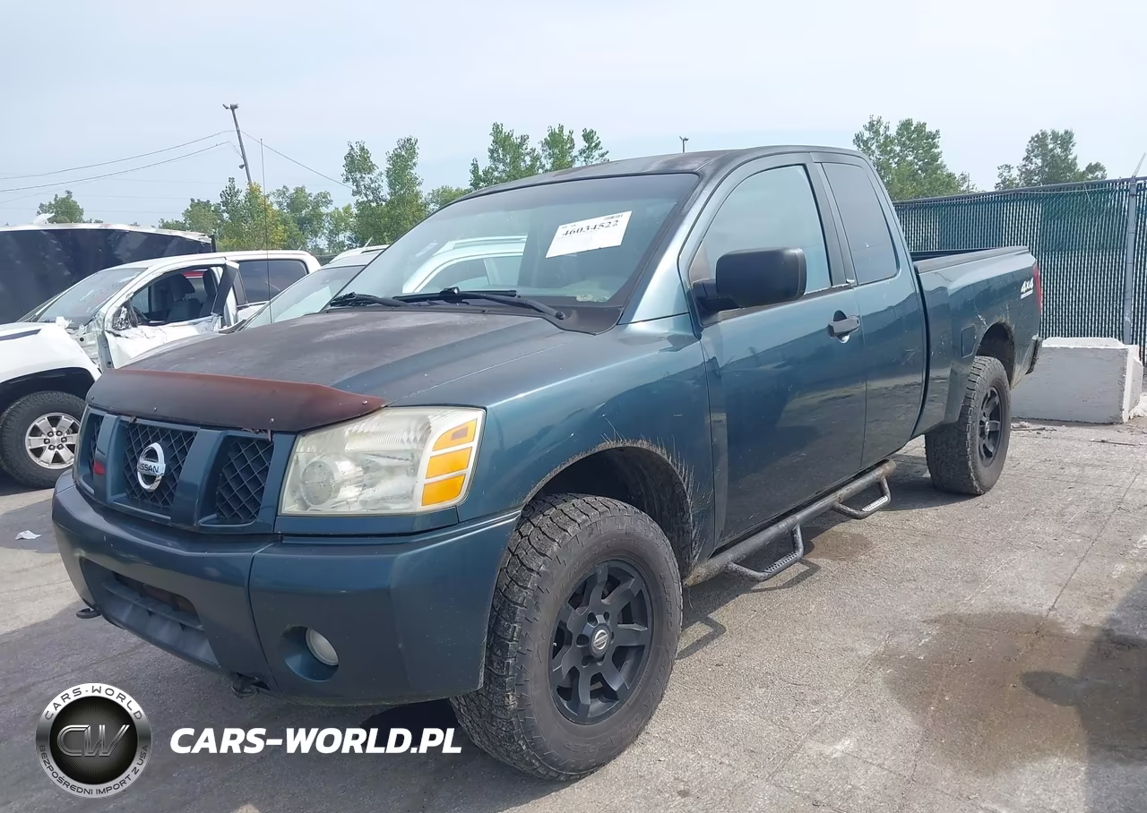 2004 Nissan Titan Xe VIN:1N6AA06B44N502655 - 2