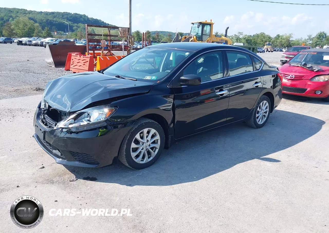 2019 Nissan Sentra Sv VIN:3N1AB7AP5KL602632 - 2