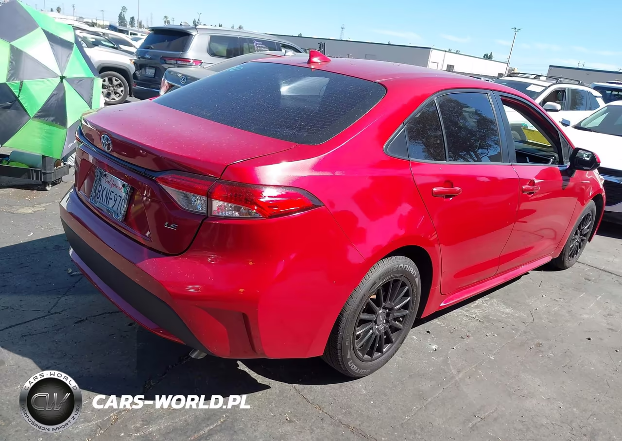 2020 Toyota Corolla Le VIN:JTDEPRAE3LJ039714 - 4