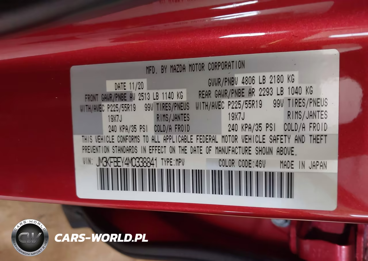 2021 Mazda Cx-5 Signature VIN:JM3KFBEY4M0338841 - 9