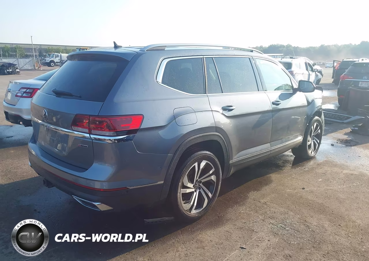 2021 Volkswagen Atlas 3.6L V6 Sel Premium VIN:1V2TR2CA0MC511715 - 4