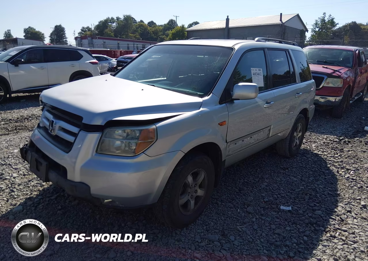 2008 Honda Pilot Ex-L VIN:5FNYF185X8B057522 - 2